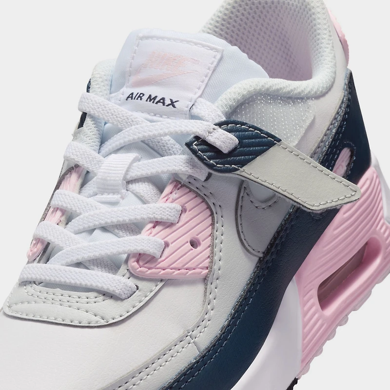 Nike Air Max 90 Easy On PS White / Wolf Grey - Pink Foam
