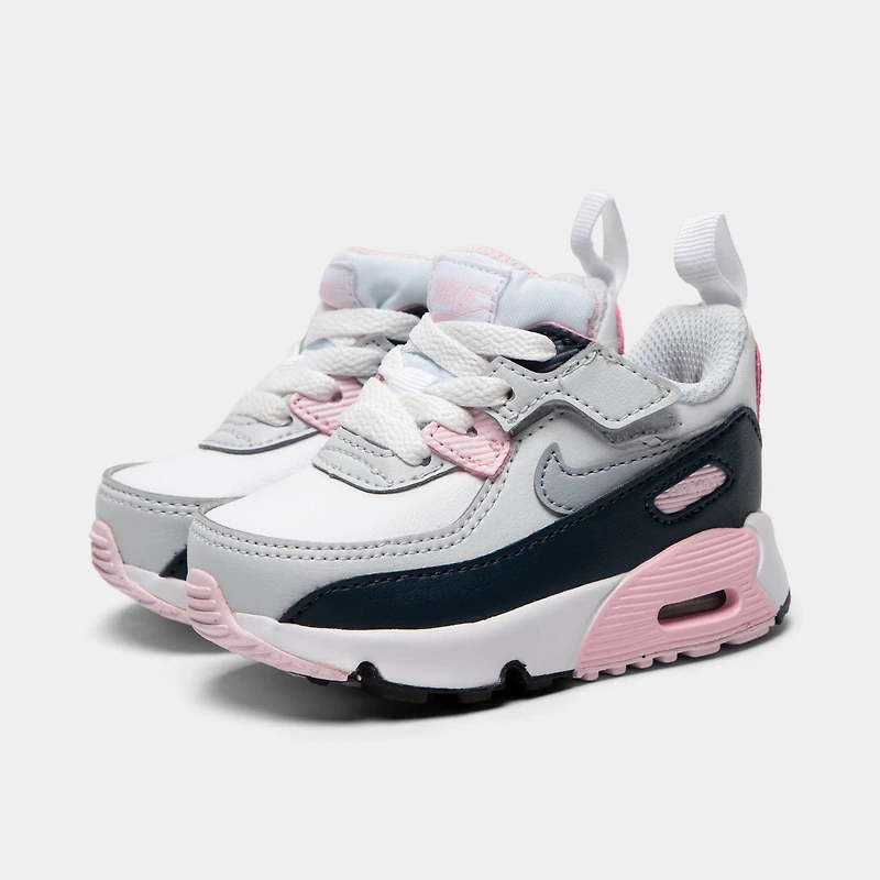 Nike Air Max 90 Easy On TD Blanc / Mousse Rose - Bleu Marine Armurier