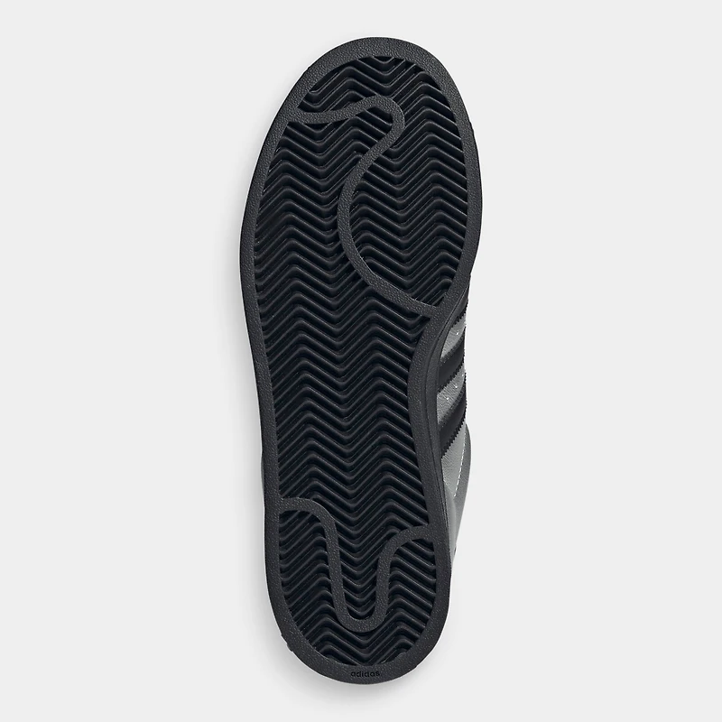 adidas Femmes Superstar II Argent Métallique / Noir