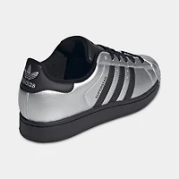 adidas Femmes Superstar II Argent Métallique / Noir