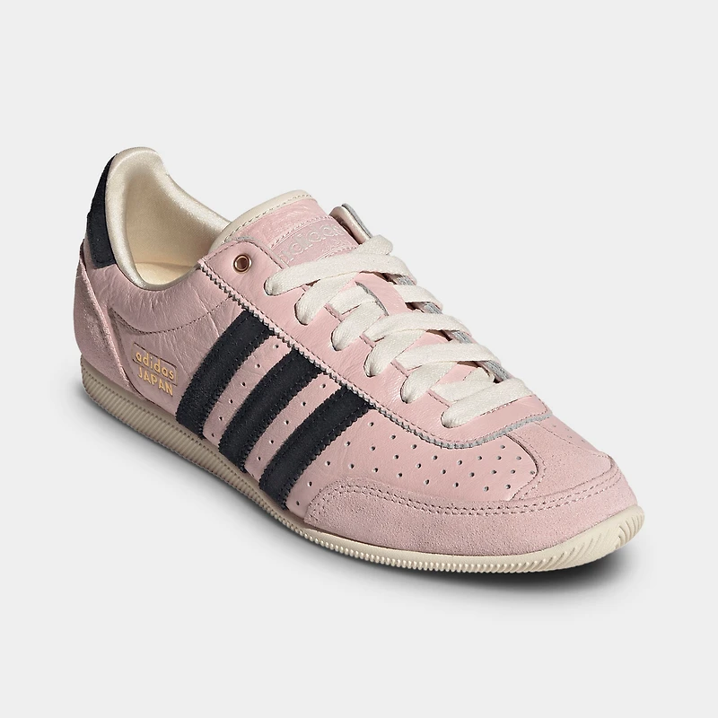 adidas Women's Japan Sandy Pink / Black - Gold Metallic