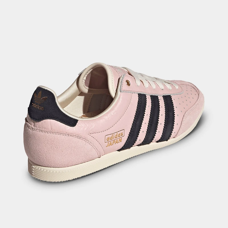 adidas Women's Japan Sandy Pink / Black - Gold Metallic