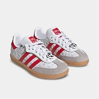 adidas Children's Samba OG White / Better Scarlet - Gum