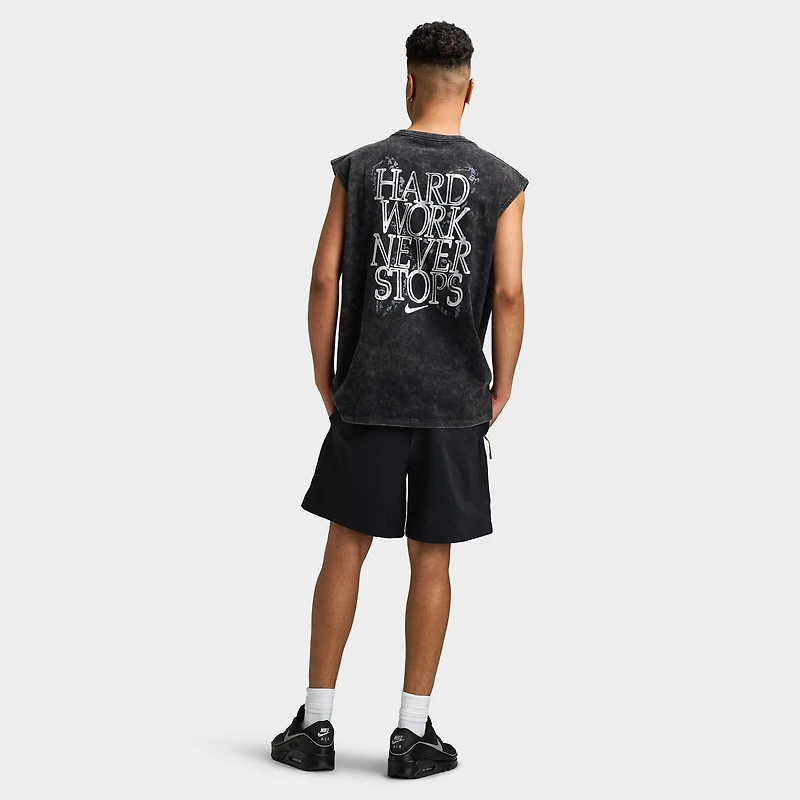 Nike Train Hard Work Graphic Tee / Black