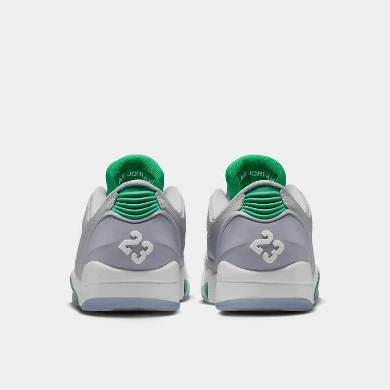 Jordan Sixty Plus Low Wolf Grey / White - Lucky Green