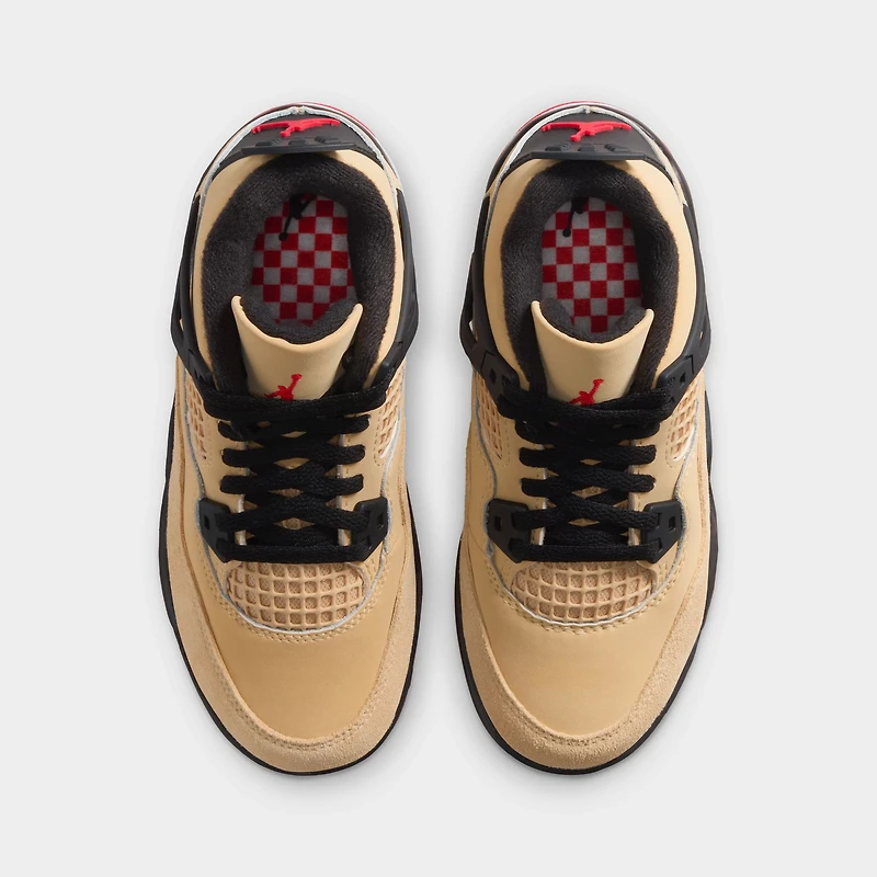Jordan 4 Retro PS Fire Red / Starfish - Sesame