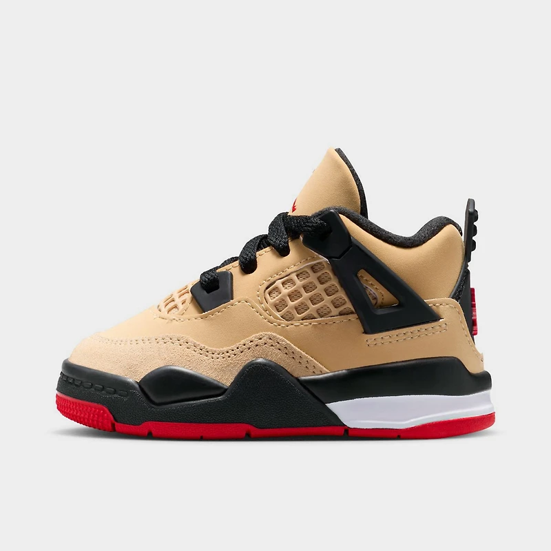 Jordan 4 Retro TD Fire Red / Starfish - Sesame