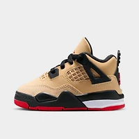 Jordan 4 Retro TD Fire Red / Starfish - Sesame