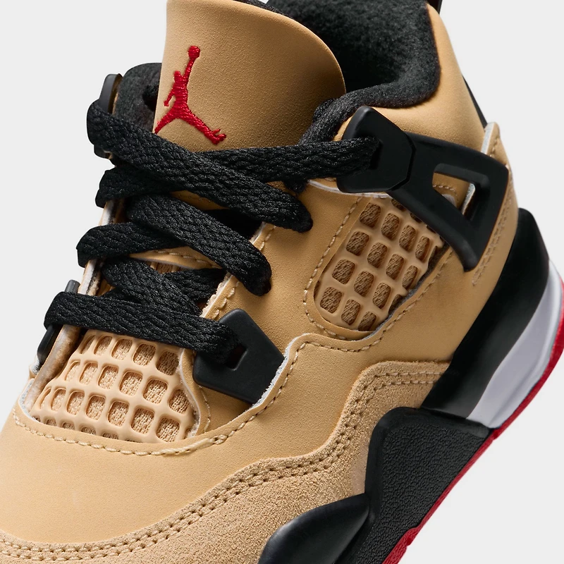 Jordan 4 Retro TD Fire Red / Starfish - Sesame