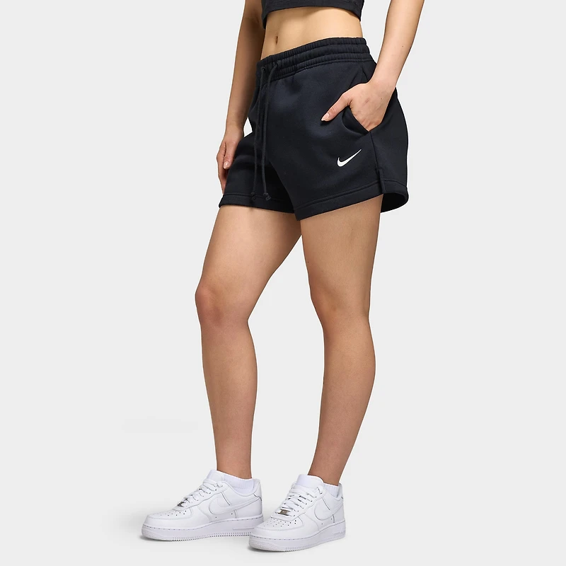 Nike Sportswear Women's Mid Rise 4" Shorts / Black White