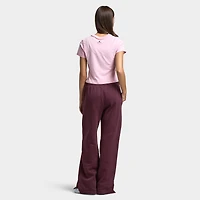Jordan Women's Brooklyn Tmid Girlfriend Tee BB Pink Glaze / Black