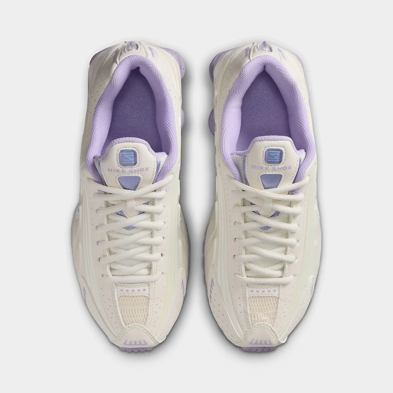 Nike Shox R4 NA13 GS Soft Pearl / Celestine Blue - Hydrangeas
