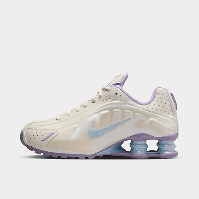 Nike Shox R4 NA13 GS Soft Pearl / Celestine Blue - Hydrangeas