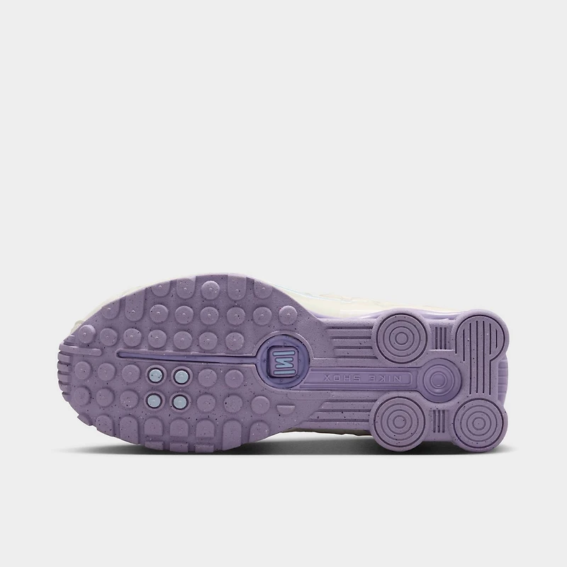 Nike Shox R4 NA13 GS Soft Pearl / Celestine Blue - Hydrangeas
