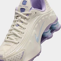 Nike Shox R4 NA13 GS Soft Pearl / Celestine Blue - Hydrangeas