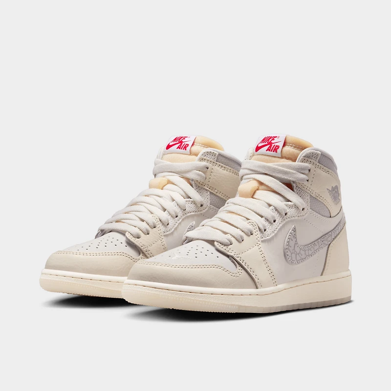 Jordan 1 Retro High OG GS Sail / University Red - Pale Ivory