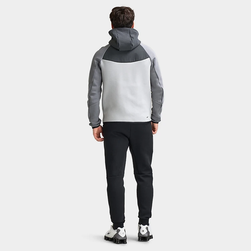 Nike Mix Tech Fleece Hoodie Smoke Grey/ Anthracite/ Pink