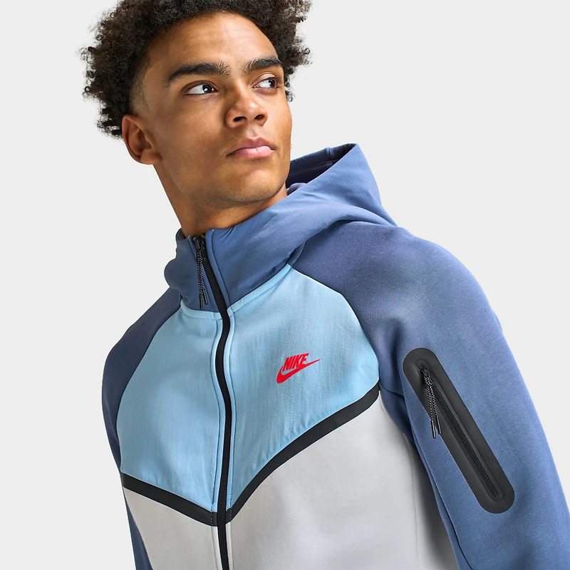 Nike Tech Fleece Windrunnder Full-Zip Jacket CB Diffused Blue / White