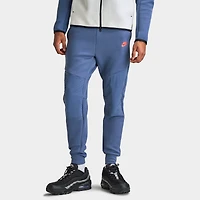 Nike Tech Fleece Joggers Diffused Blue / Bright Crimson