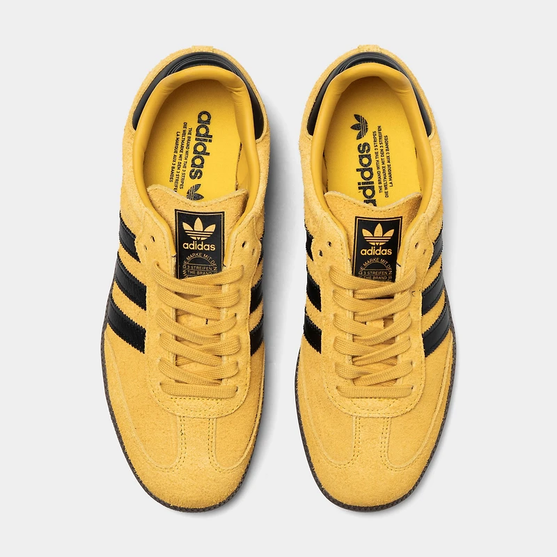 adidas Samba Jaune / Noir Core - Gomme