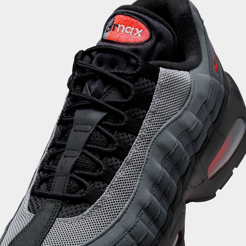Nike Air Max 95 OG Black / Bright Crimson - Anthracite