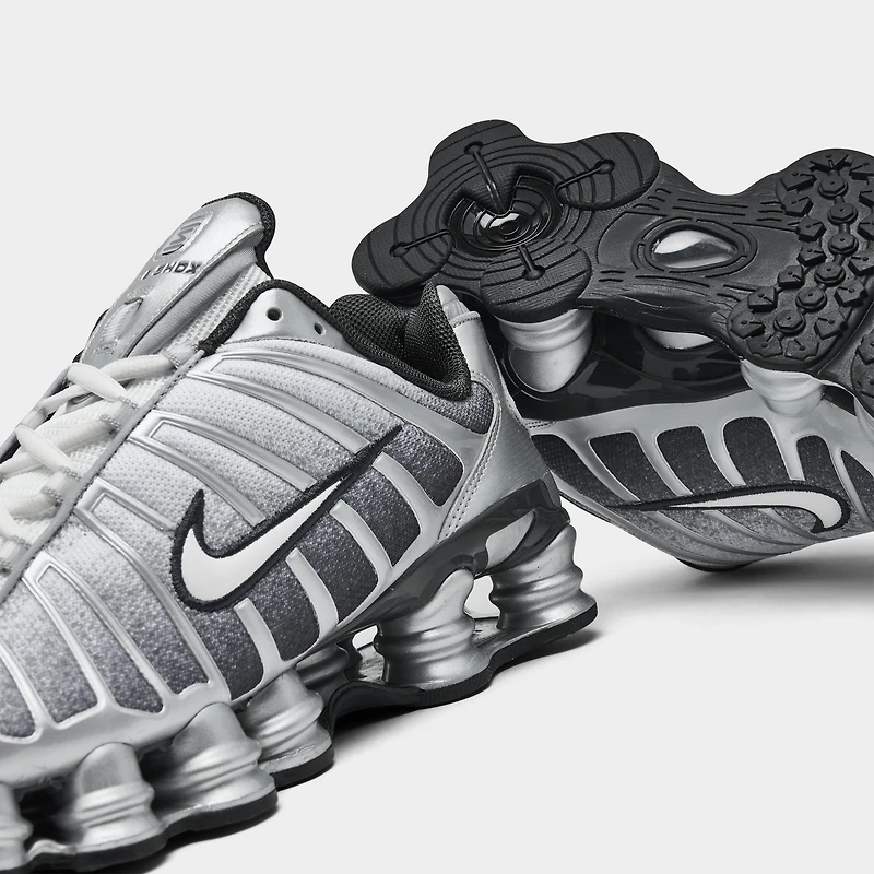 Nike Shox TL Print Metallic Silver / Summit White - Wolf Grey