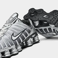 Nike Shox TL Print Metallic Silver / Summit White - Wolf Grey