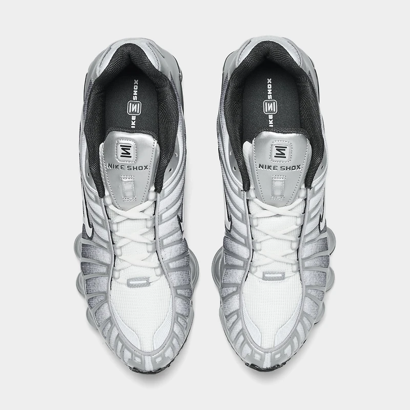Nike Shox TL Print Metallic Silver / Summit White - Wolf Grey