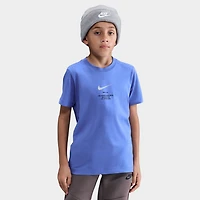 Nike Sportswear Juniors' Short-Sleeve T-Shirt Comet Blue / Smoke Grey