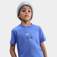 Nike Sportswear Juniors' Short-Sleeve T-Shirt Comet Blue / Smoke Grey