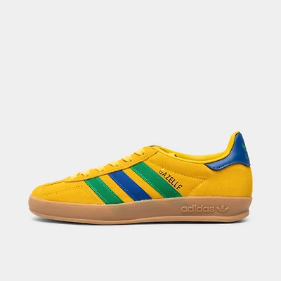 adidas Junior Gazelle Chaussures d'intérieur Jaune / Bleu royal - Vert