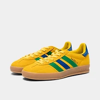 adidas Juniors' Gazelle Indoor Equipment Yellow / Collegiate Royal - Green