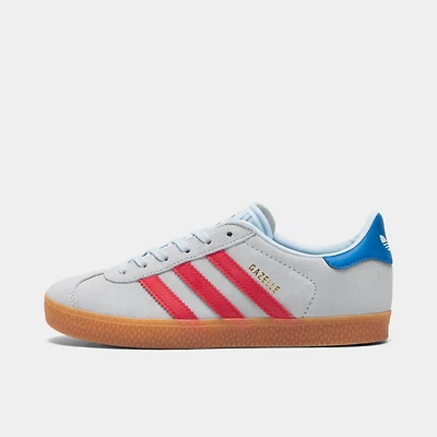 adidas Juniors' Gazelle Crystal Sky / Semi Lucid Red - Bluebird