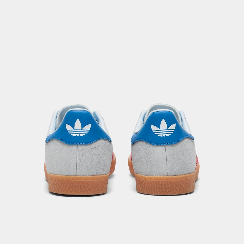 adidas Juniors' Gazelle Crystal Sky / Semi Lucid Red - Bluebird