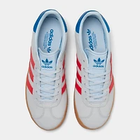 adidas Juniors' Gazelle Crystal Sky / Semi Lucid Red - Bluebird