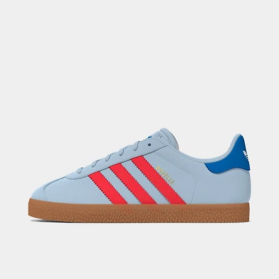 adidas Juniors' Gazelle Crystal Sky / Semi Lucid Red - Bluebird