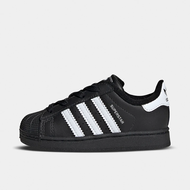 adidas superstar II pour enfant - Noir / Blanc