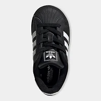 adidas superstar II pour enfant - Noir / Blanc