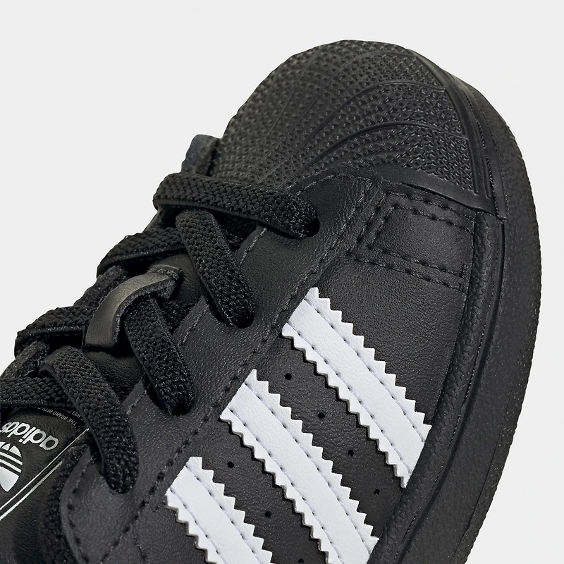 adidas Infants' Superstar II Core Black / White