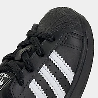 adidas Infants' Superstar II Core Black / White