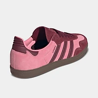 adidas Femmes Samba Rose Étincelle / Rouge Ombre - Gomme