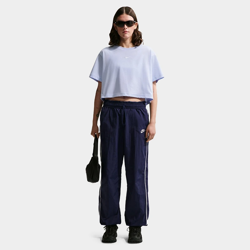 Nike Sportswear Women's Crop T-Shirt /  Hydrogen Blue Sail