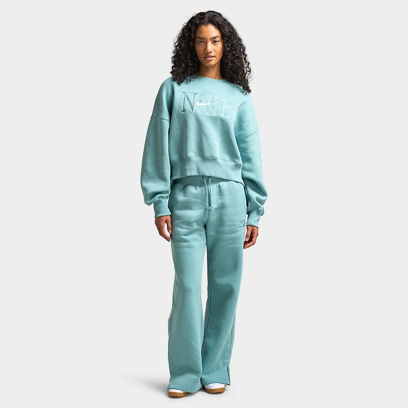 Nike Sportswear Women's Phoenix Fleece Oversized Crewneck Cannon / Mint Foam