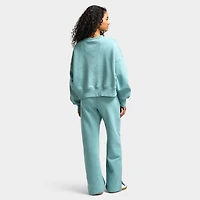 Nike Sportswear Women's Phoenix Fleece Oversized Crewneck Cannon / Mint Foam