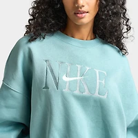 Nike Sportswear Women's Phoenix Fleece Oversized Crewneck Cannon / Mint Foam
