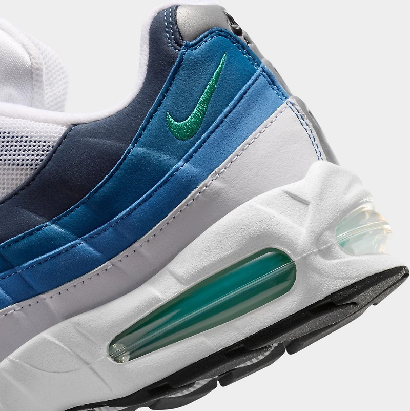 Nike Air Max 95 OG Blanc / Vert Émeraude - Bleu Lac