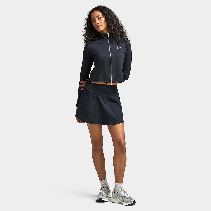 Nike One Women's Dri-FIT Skirt Black / White