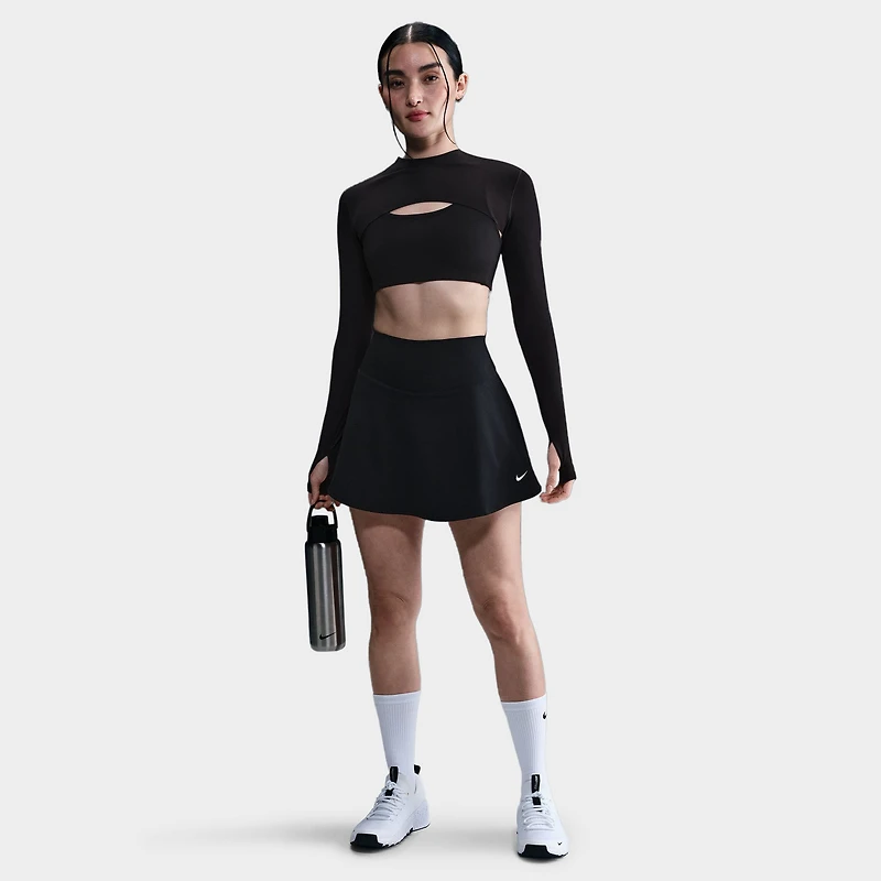 Nike One Women's Dri-FIT Skirt Black / White