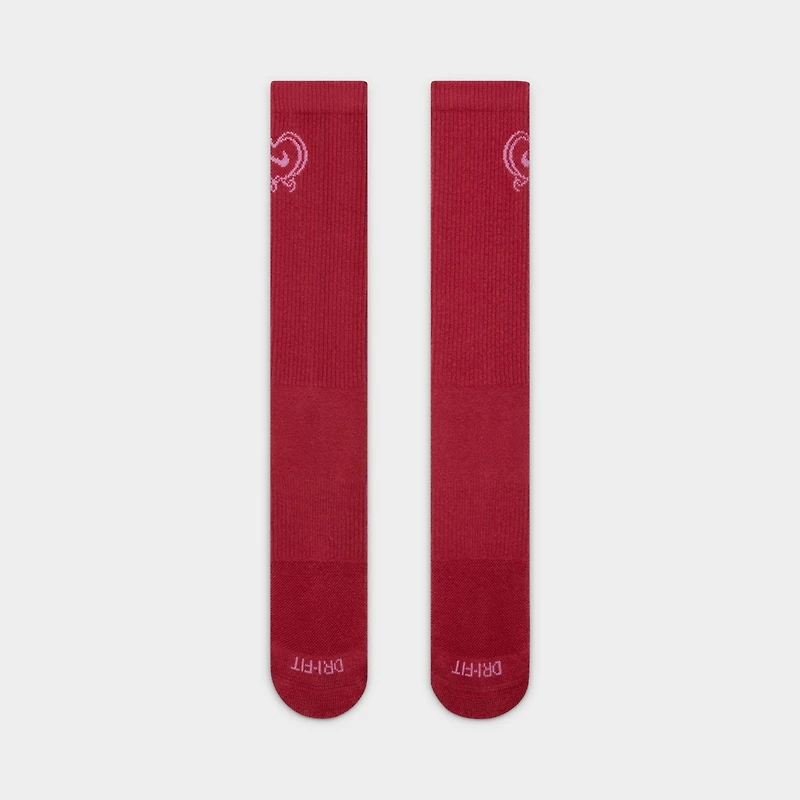 Nike Everyday Plus Cushioned Crew V Day Chaussettes / Équipe Cramoisi