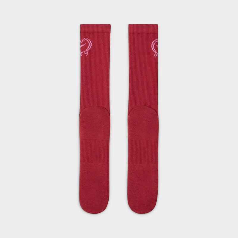 Nike Everyday Plus Cushioned Crew V Day Chaussettes / Équipe Cramoisi